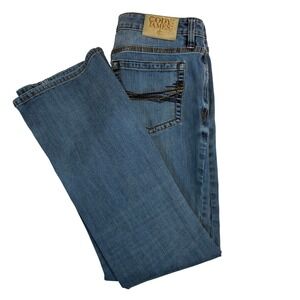 Cody James Mens Bootcut Jeans Medium Wash Denim Size 33x34 (Fits 33x32)